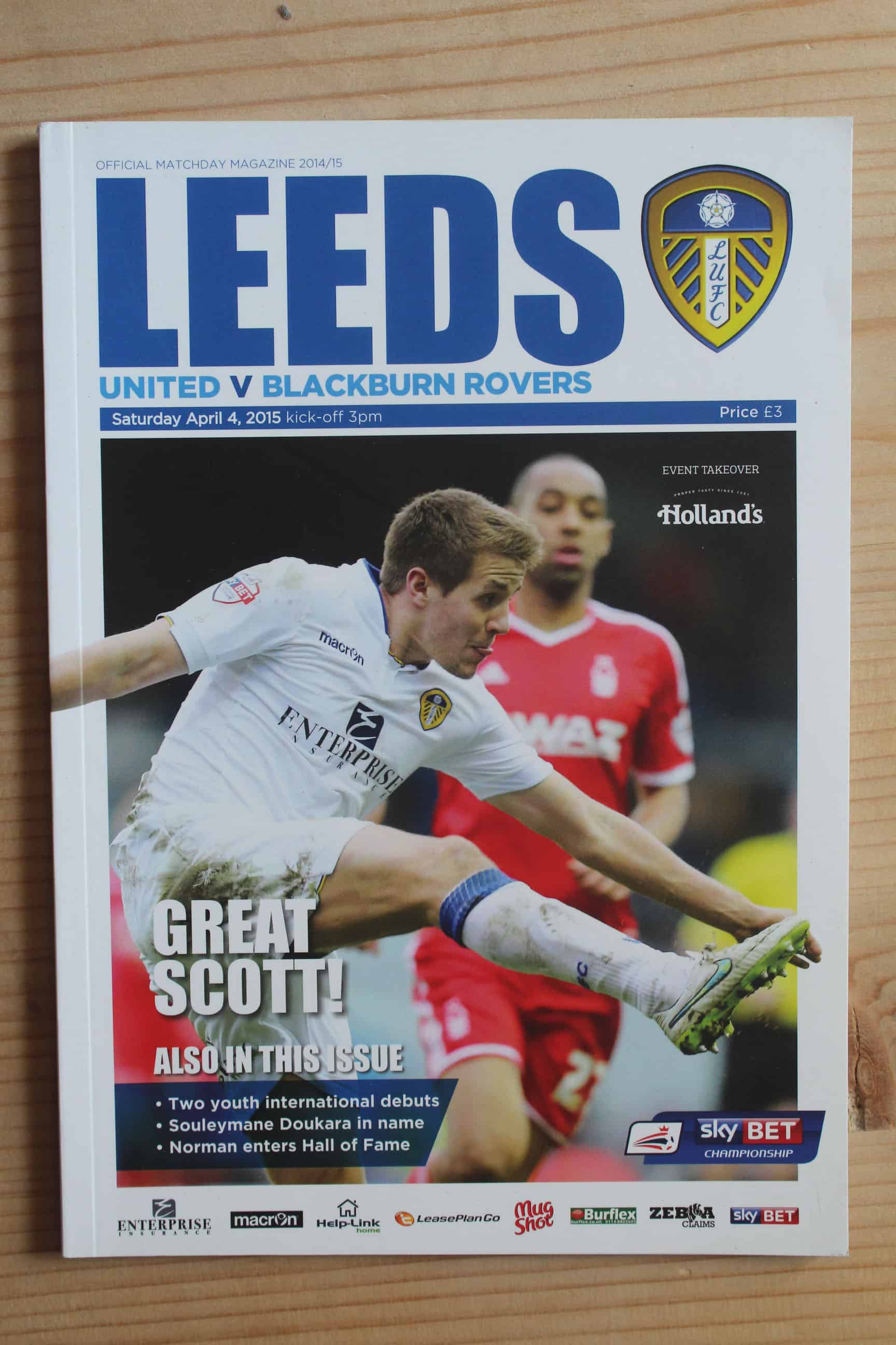 Leeds United FC v Blackburn Rovers FC